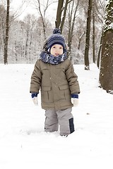 Image showing boy in the winter season