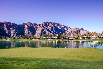 Image showing golf course, Palm Springs, California