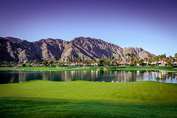 Image showing golf course, Palm Springs, California