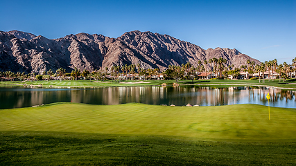 Image showing golf course, Palm Springs, California