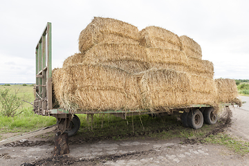 Image showing broken trailer