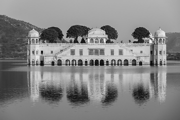 Image showing Jal Mahal Water Palace. Jaipur, Rajasthan, India