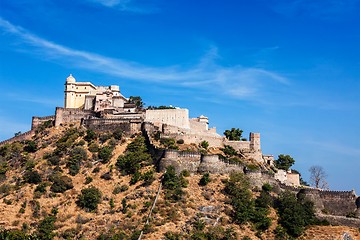 Image showing Kumbhalgrh fort. Rajasthan, India