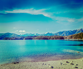 Image showing Eibsee lake, Germany