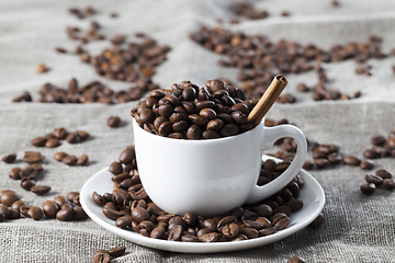 Image showing brown coffee beans