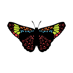 Image showing Butterfly Icon