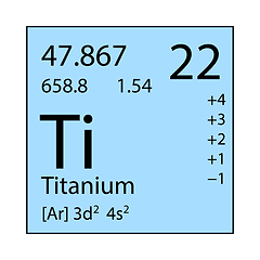 Image showing Icon Of Chemistry Element