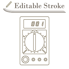 Image showing Multimeter Icon