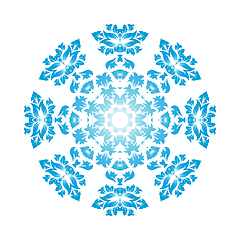 Image showing Circle Snowflake