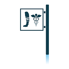 Image showing Vet Clinic Icon