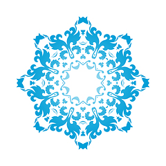 Image showing Circle Snowflake