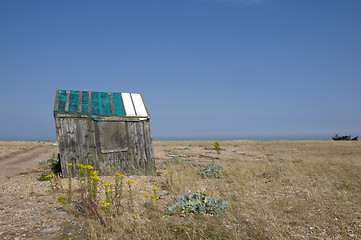 Image showing Beach hut