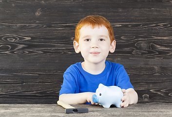 Image showing child piggy bank