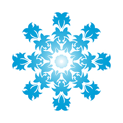 Image showing Circle Snowflake