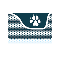 Image showing Dogs Sleep Basket Icon