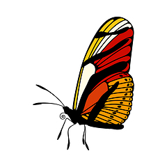 Image showing Butterfly Icon