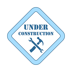 Image showing Icon Of Under Construction