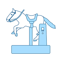 Image showing Horse Machine Icon