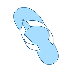 Image showing Flip Flop Icon