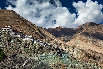 Image showing Diskit Gompa, Nubra valley, Ladakh, India