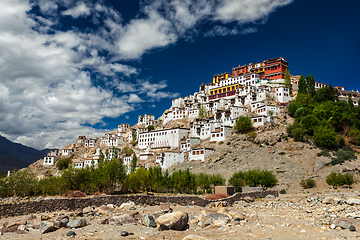 Image showing Thiksey gompa, Ladakh, India