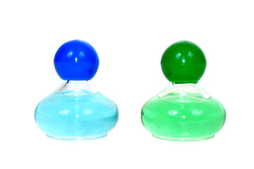 Image showing Two bootle of perfume