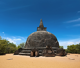 Image showing Kiri Vihara - ancient buddhist dagoba (stupa)