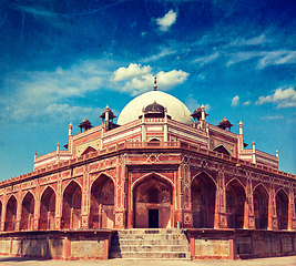 Image showing Humayun's Tomb. Delhi, India