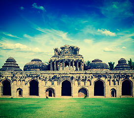 Image showing Ancient ruins of Elephant Stables