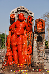 Image showing Statue of Hindu deity Hanuman