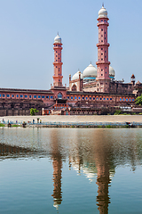 Image showing Taj-ul-Masajid the largest mosque in India. Bhopal, India