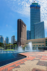 Image showing Skyline of Central Business District of Kuala Lumpur, Malaysia