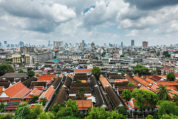 Image showing Aerial view of Bangkok, Thailand