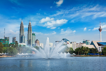 Image showing Kuala Lumpur skyline