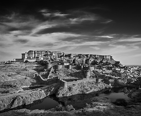 Image showing Mehrangarh Fort, Jodhpur, Rajasthan, India