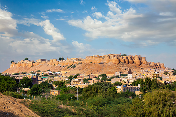 Image showing Jaisalmer Fort - one of the largest forts in the world, known as