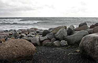 Image showing coastline in sweden