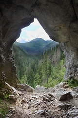 Image showing A cave called the Mylna in Poland