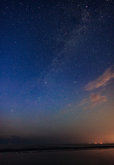 Image showing starry sky at night 