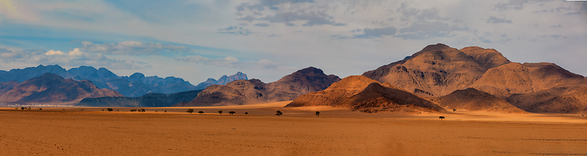 Image showing Namib desert, Namibia Africa landscape