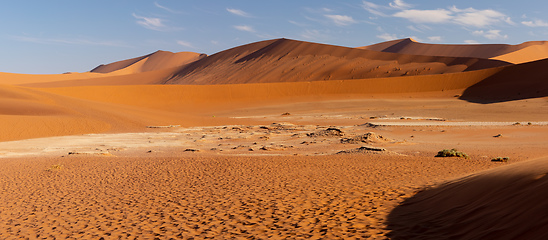 Image showing beautiful landscape Hidden Vlei in Namibia Africa