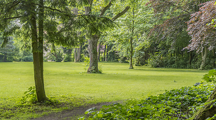 Image showing idyllic park scenery