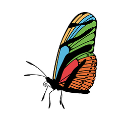 Image showing Butterfly Icon