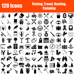 Image showing Set of 120 Icons