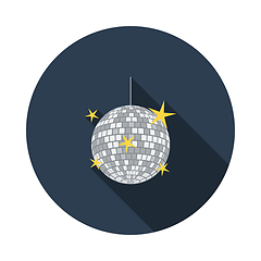Image showing Night Clubs Disco Sphere Icon