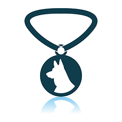 Image showing Dog Medal Icon