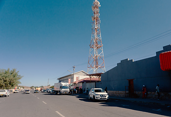 Image showing peoples on the street, Keetmanshoop, Namibia