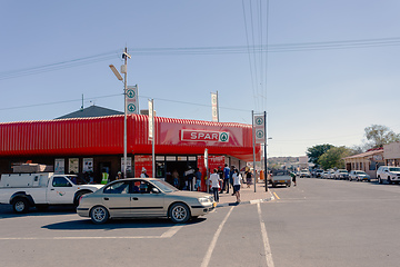 Image showing peoples on the street, Keetmanshoop, Namibia