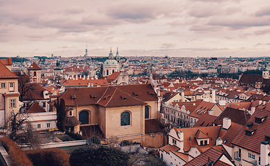 Image showing December advent Prague cityscape photo