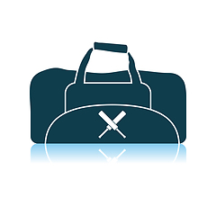 Image showing Cricket Bag Icon